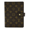 Louis Vuitton Monogram Medium Ring Agenda Cover
