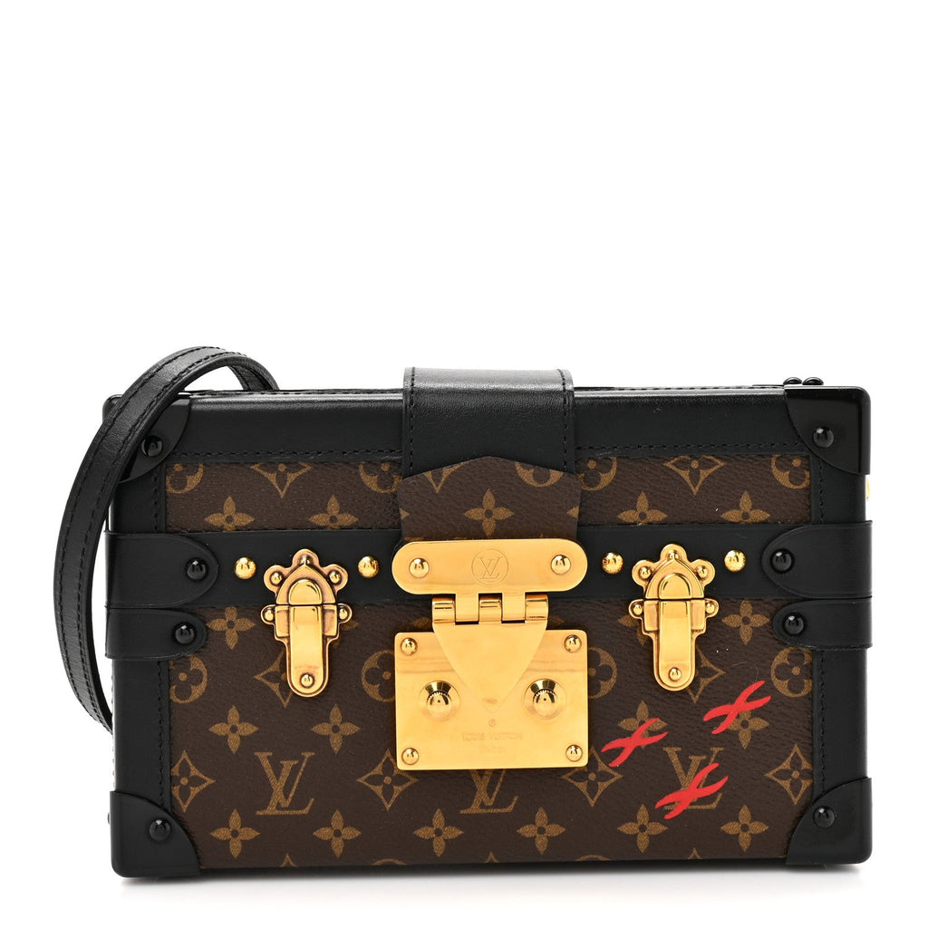 Louis Vuitton Monogram Petite Malle Black