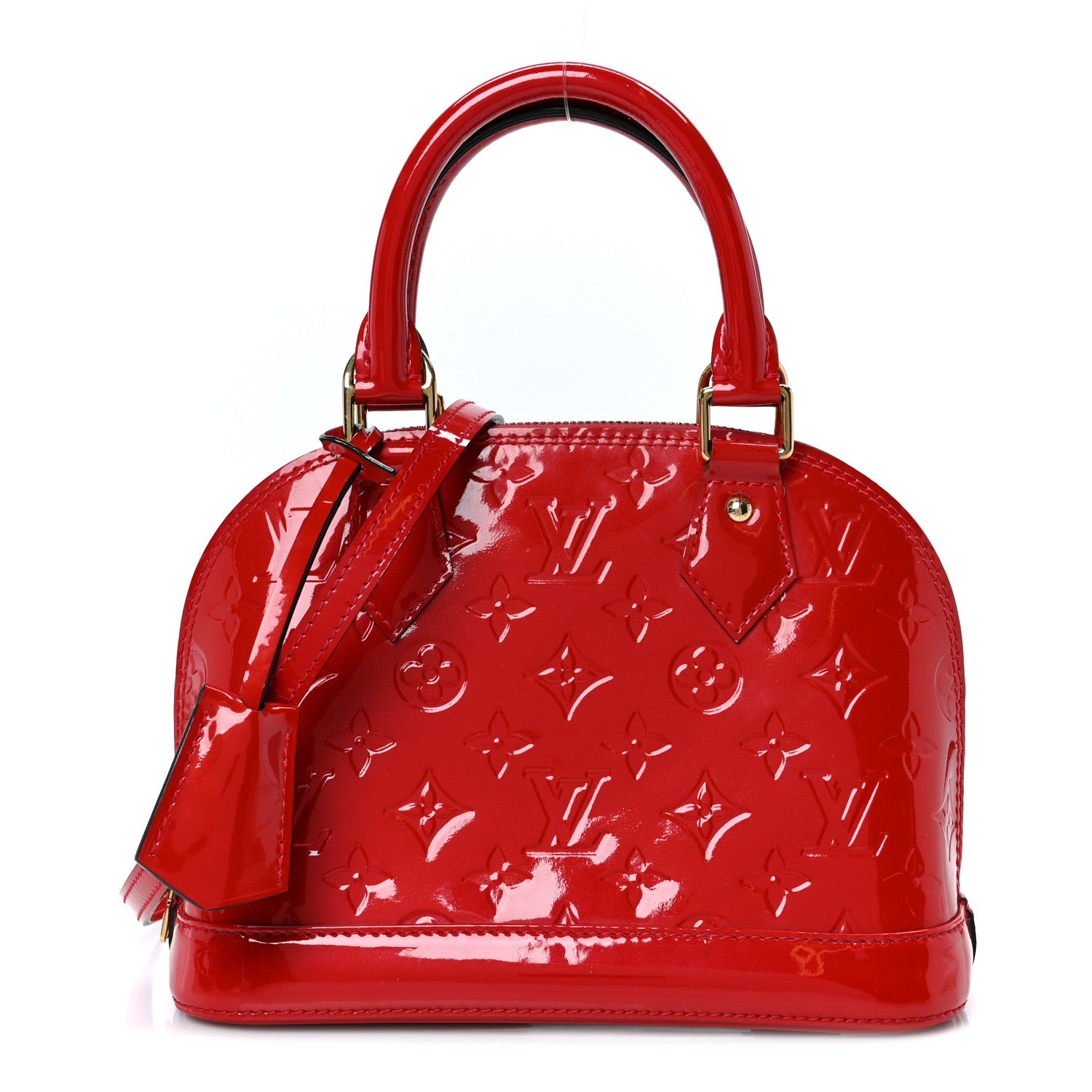 Louis Vuitton Vernis Alma BB Cherry