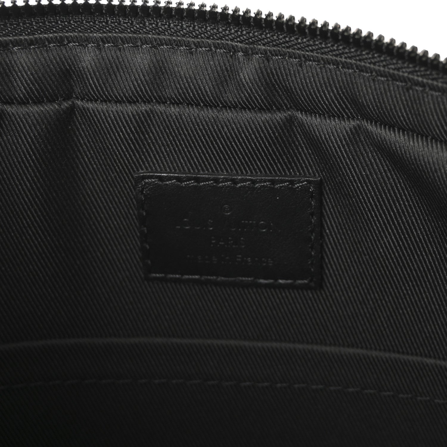 Louis Vuitton Calfskin Monogram Shadow Duo Messenger Black