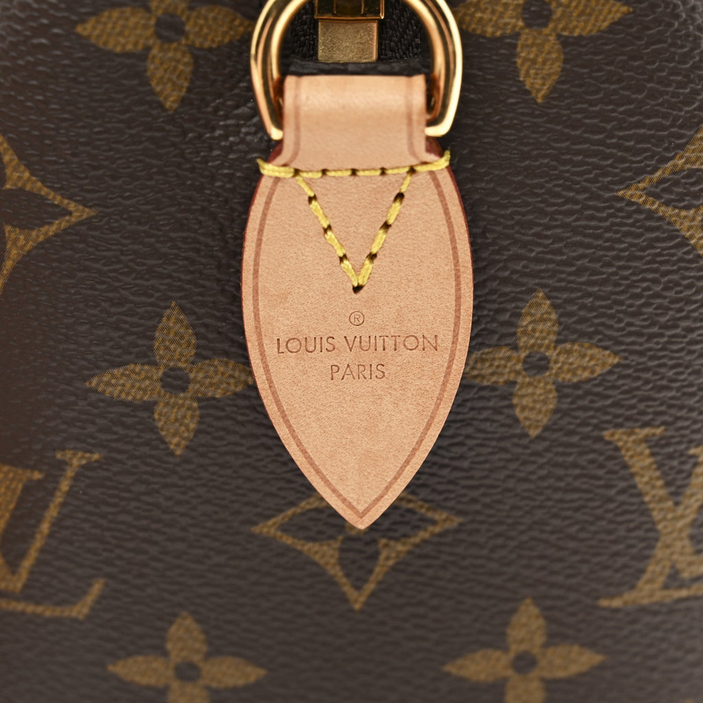 Louis Vuitton Monogram Speedy Bandouliere 20 Black