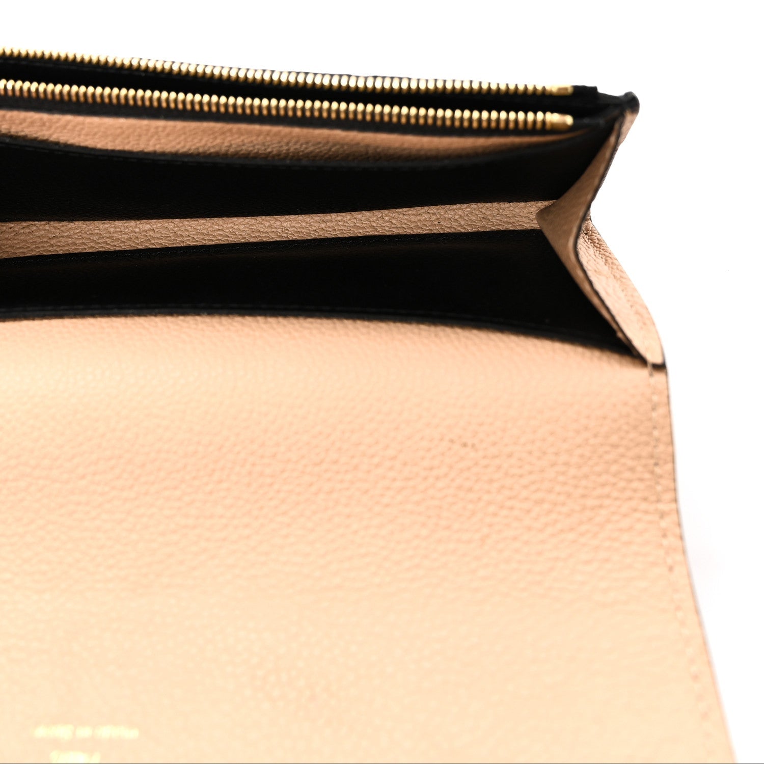 Louis Vuitton Empreinte Emilie Wallet Black Dune