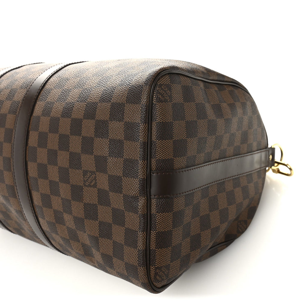 Louis Vuitton Damier Ebene Keepall Bandouliere 45