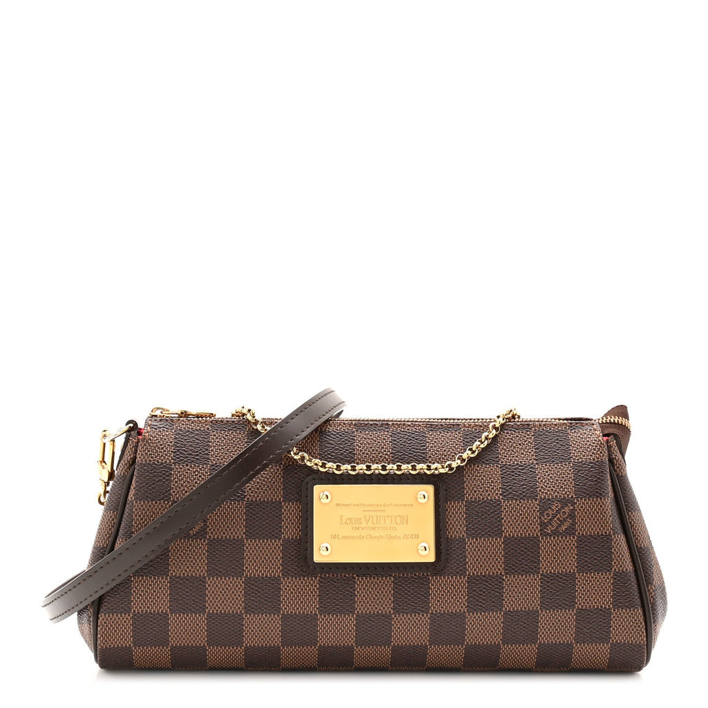 Louis Vuitton Damier Ebene Eva Clutch