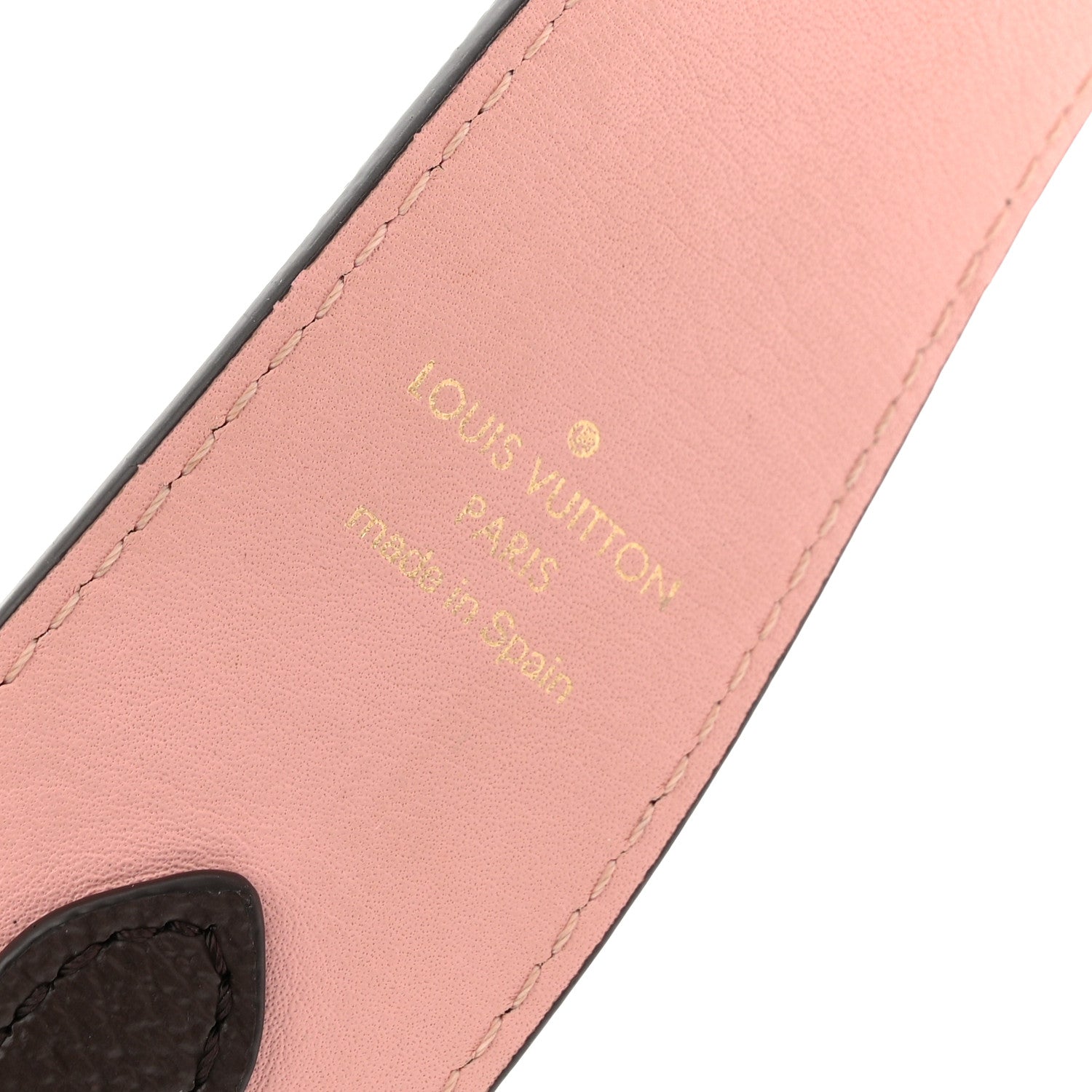Louis Vuitton Monogram Bandouliere Shoulder Strap Rose Poudre