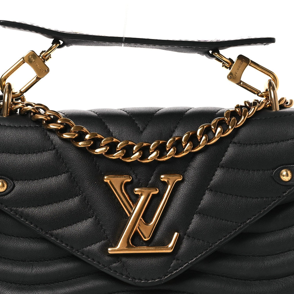 Louis Vuitton Calfskin New Wave Chain PM Black