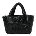 Chanel Nylon Quilted Small Coco Cocoon Tote Black