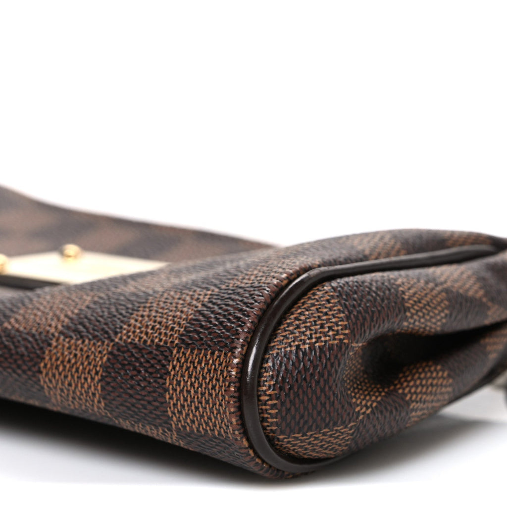 Louis Vuitton Damier Ebene Eva Clutch