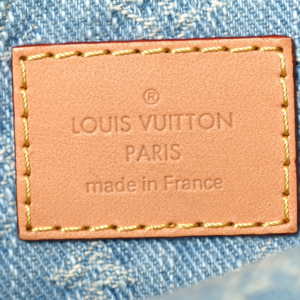 Louis Vuitton Monogram Washed Denim Let Go PM Sky Blue
