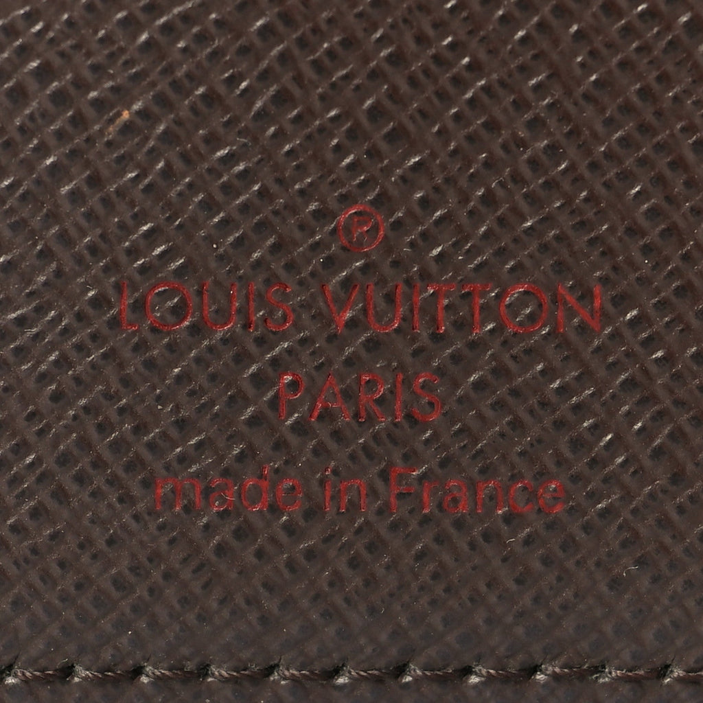 Louis Vuitton Damier Ebene Medium Ring Agenda Cover