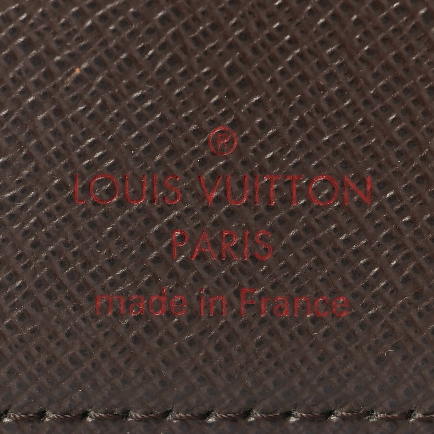 Louis Vuitton Damier Ebene Medium Ring Agenda Cover