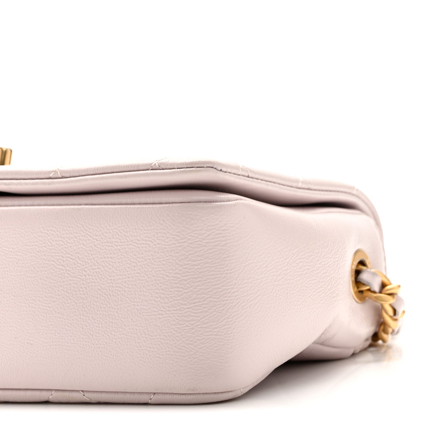 Chanel Shiny Lambskin Quilted Small Fashion Therapy Flap Bag Lilac