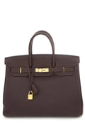 Hermès Chocolate 35 CM Birkin Handbag