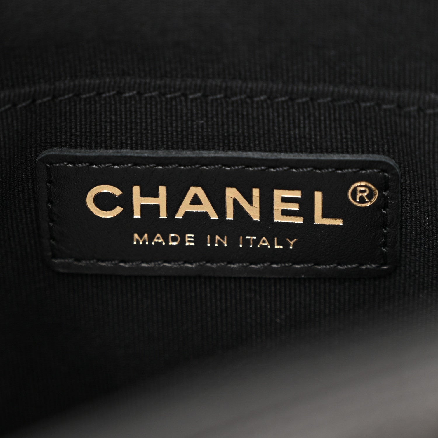Chanel Shiny Caviar Quilted Medium Duma Pockets Drawstring Backpack Black