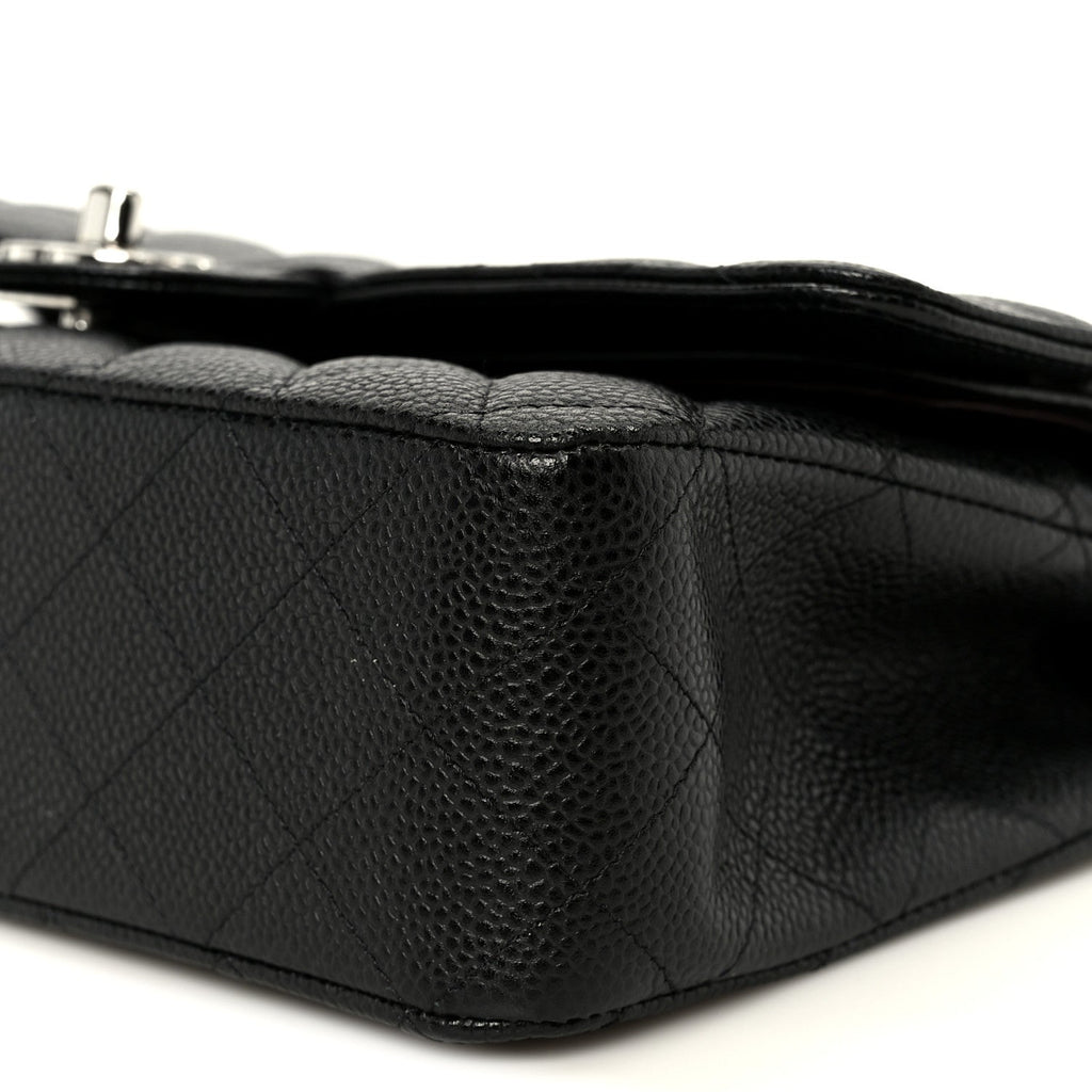 Chanel Caviar Quilted Medium Double Flap Black
