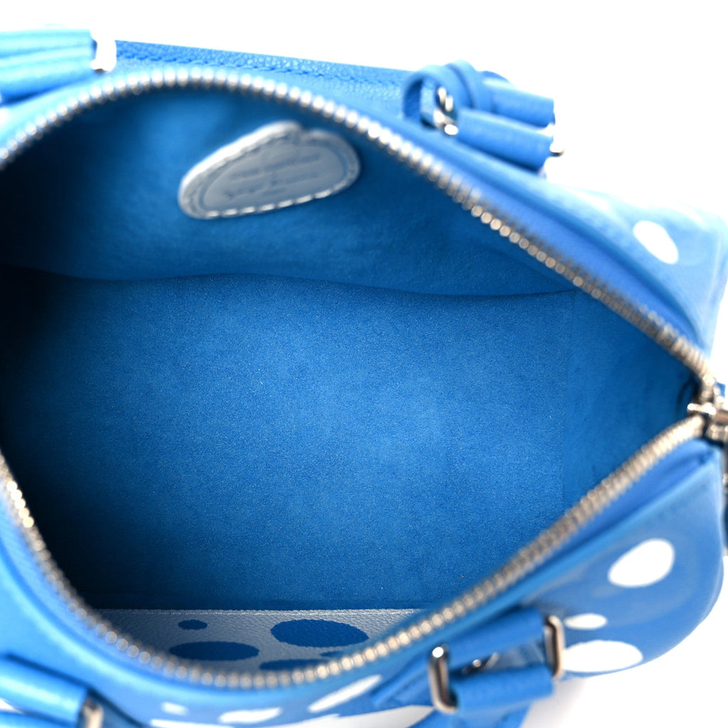 Louis Vuitton LV X YK Empreinte Speedy Bandouliere 20 Blue White