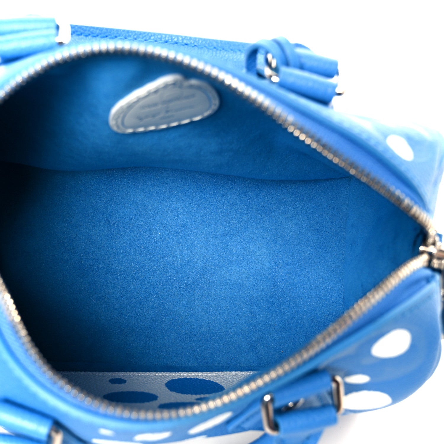 Louis Vuitton LV X YK Empreinte Speedy Bandouliere 20 Blue White