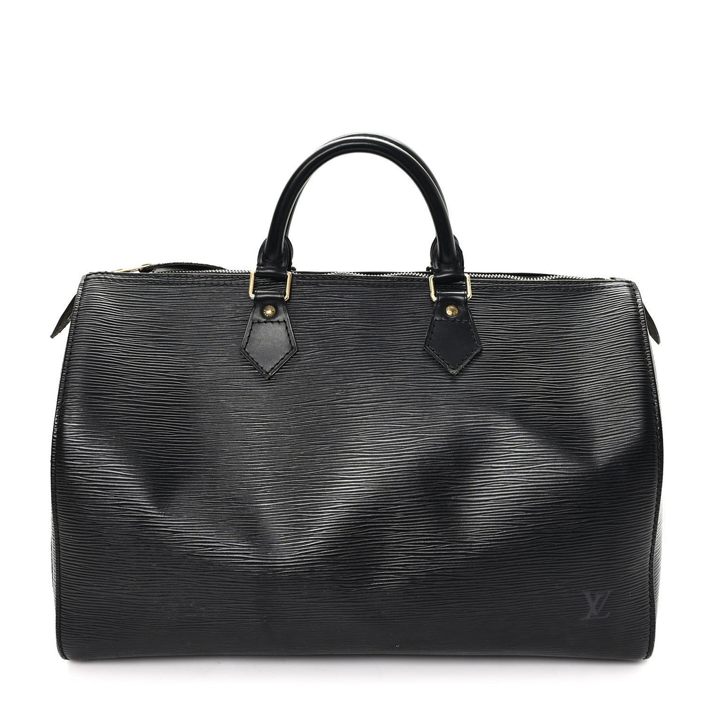Louis Vuitton Epi Speedy 35 Black