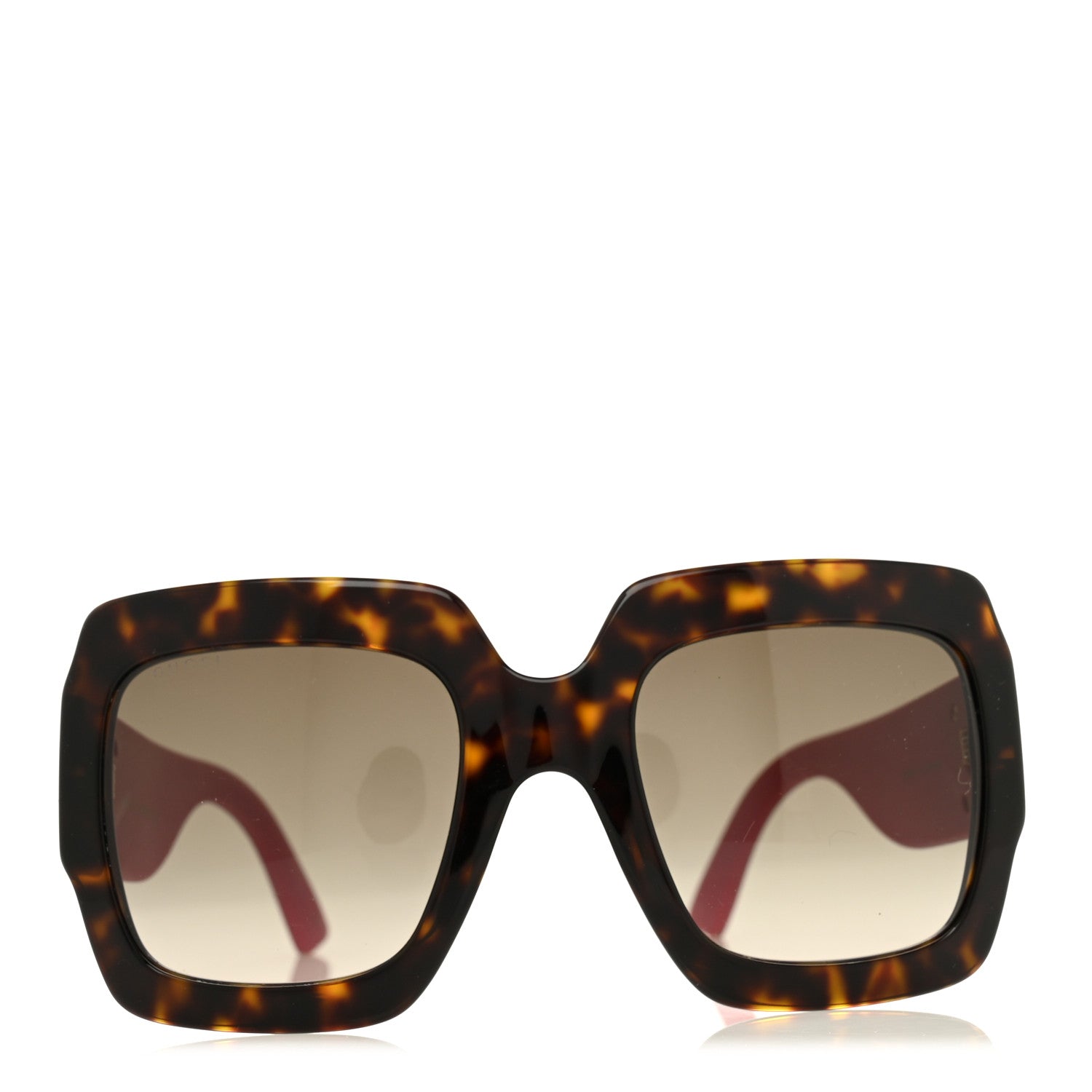 Gucci Square Frame GG0102S Sunglasses Glitter Pink Multi
