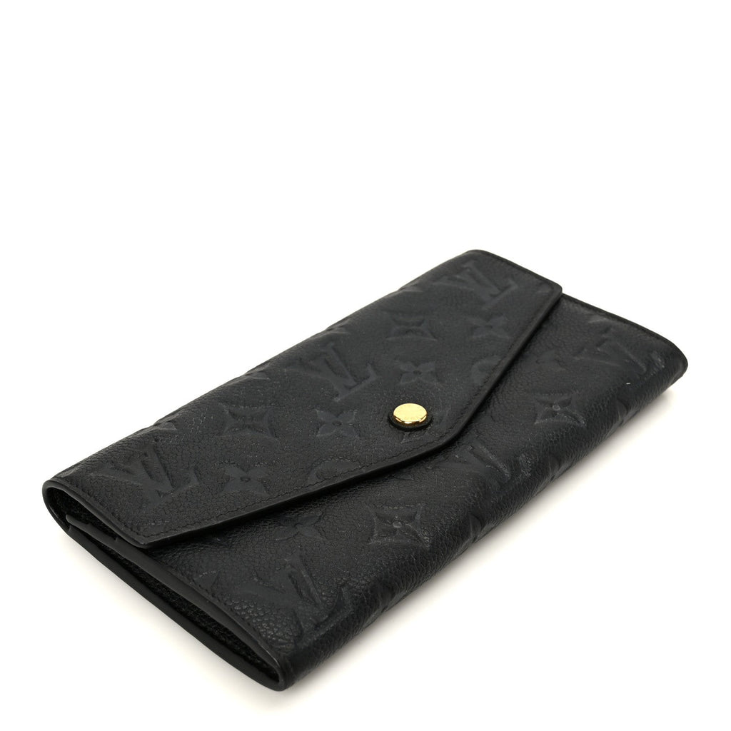 Louis Vuitton Empreinte Curieuse Wallet Black