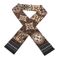 Louis Vuitton Silk Monogram LV World Bandeau Brown