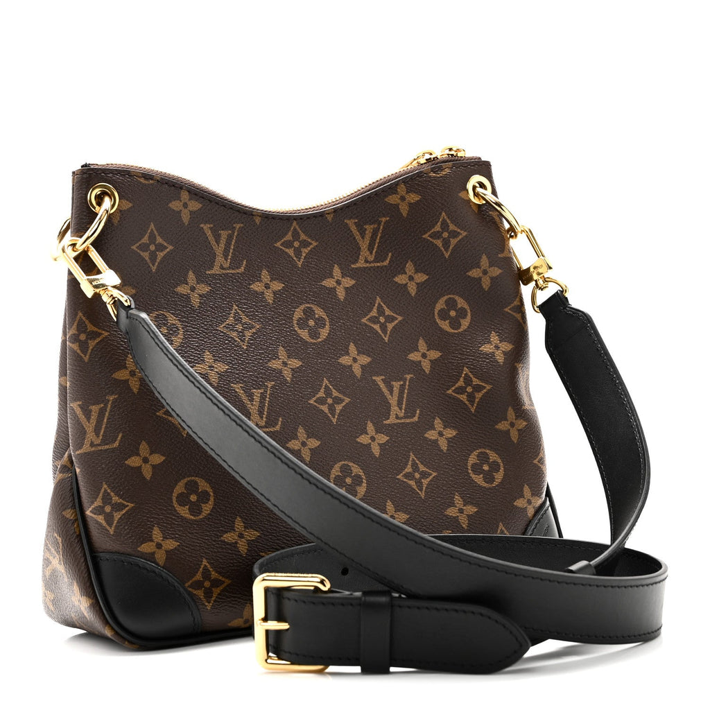 Louis Vuitton Monogram Odeon PM Black
