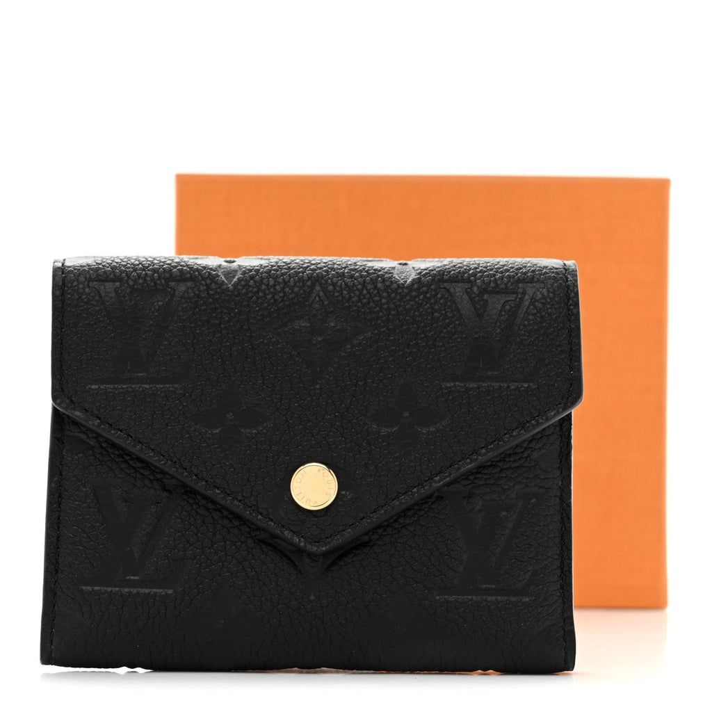 Louis Vuitton Empreinte Victorine Wallet Black