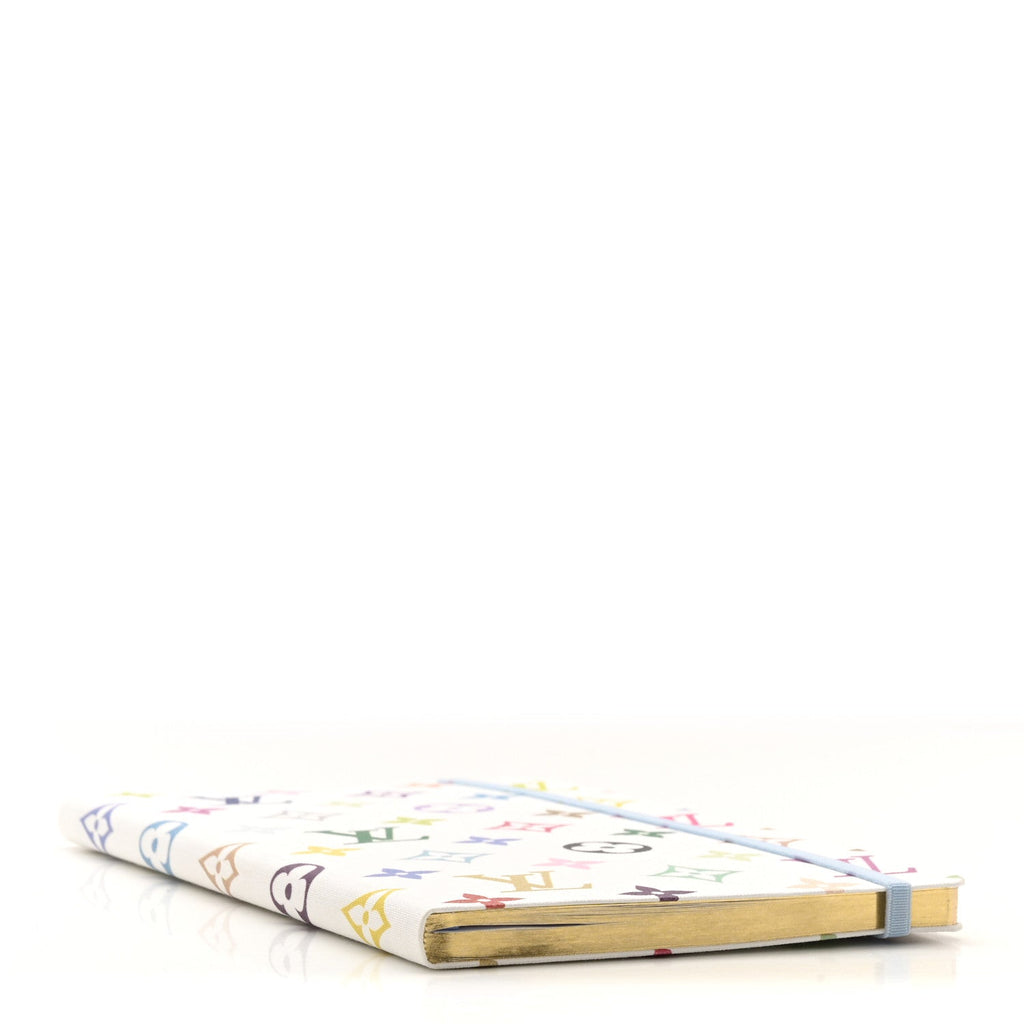 Louis Vuitton LV x TM Monogram Multicolor Jane Notebook MM White