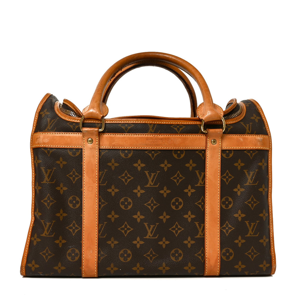 Louis Vuitton Monogram Sac Chien 40 Pet Carrier