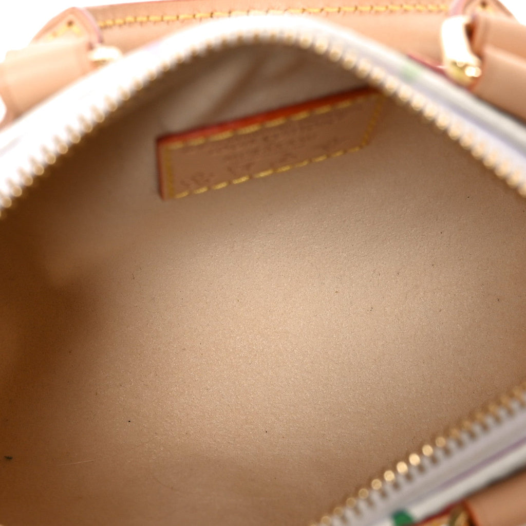 Louis Vuitton LV X TM Monogram Multicolor Nano Speedy White