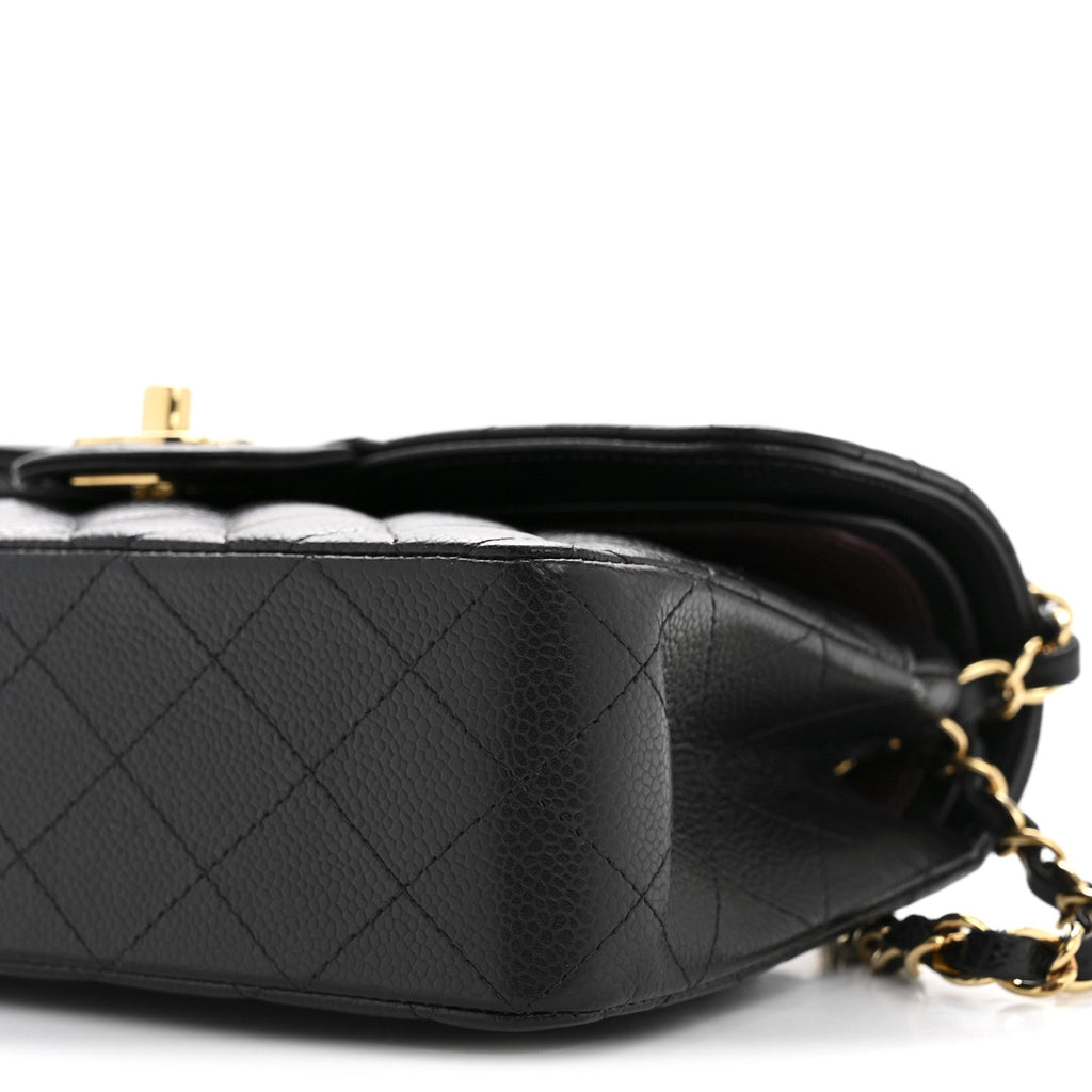 Chanel Caviar Quilted Small Double Flap Black
