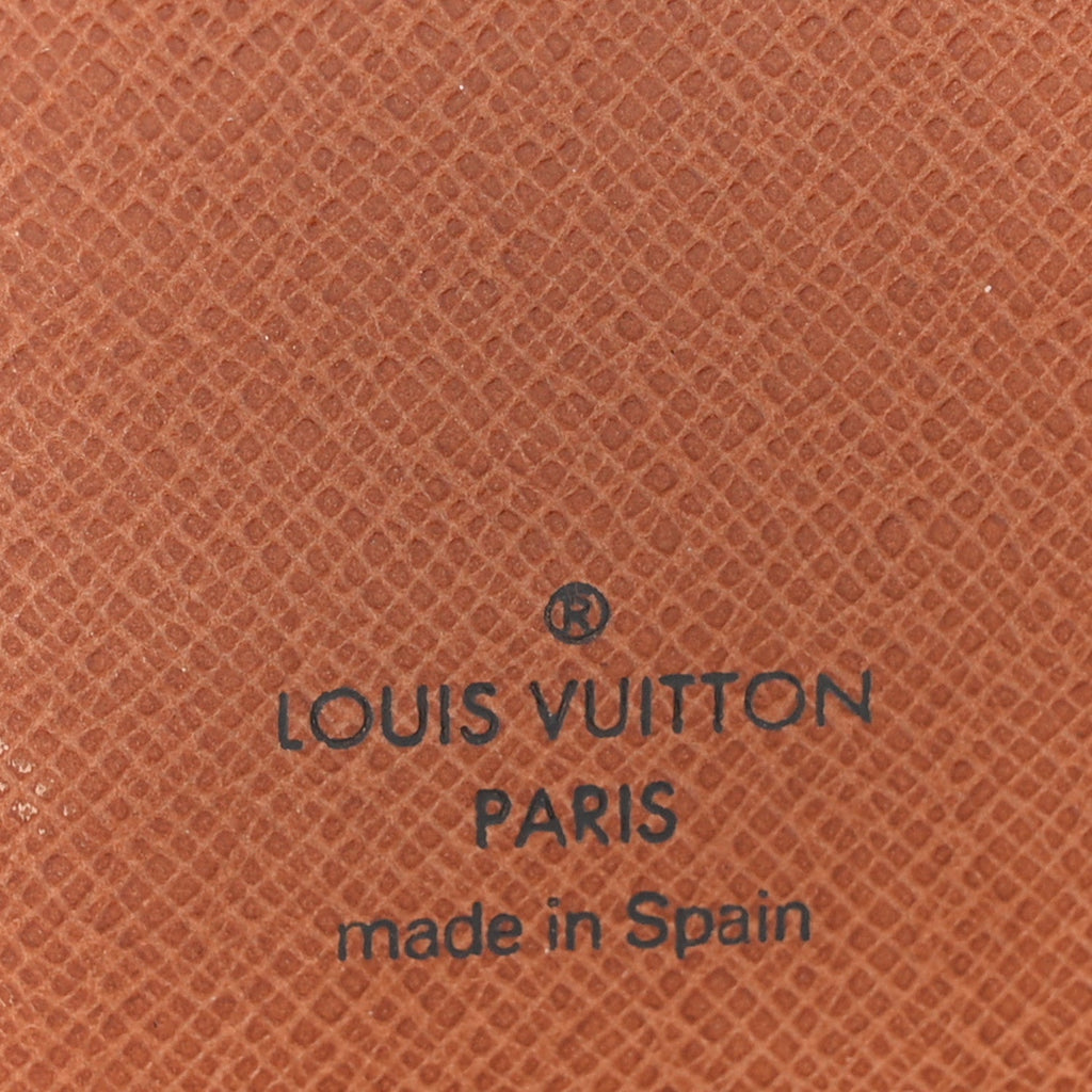 Louis Vuitton Monogram Small Ring Agenda Cover