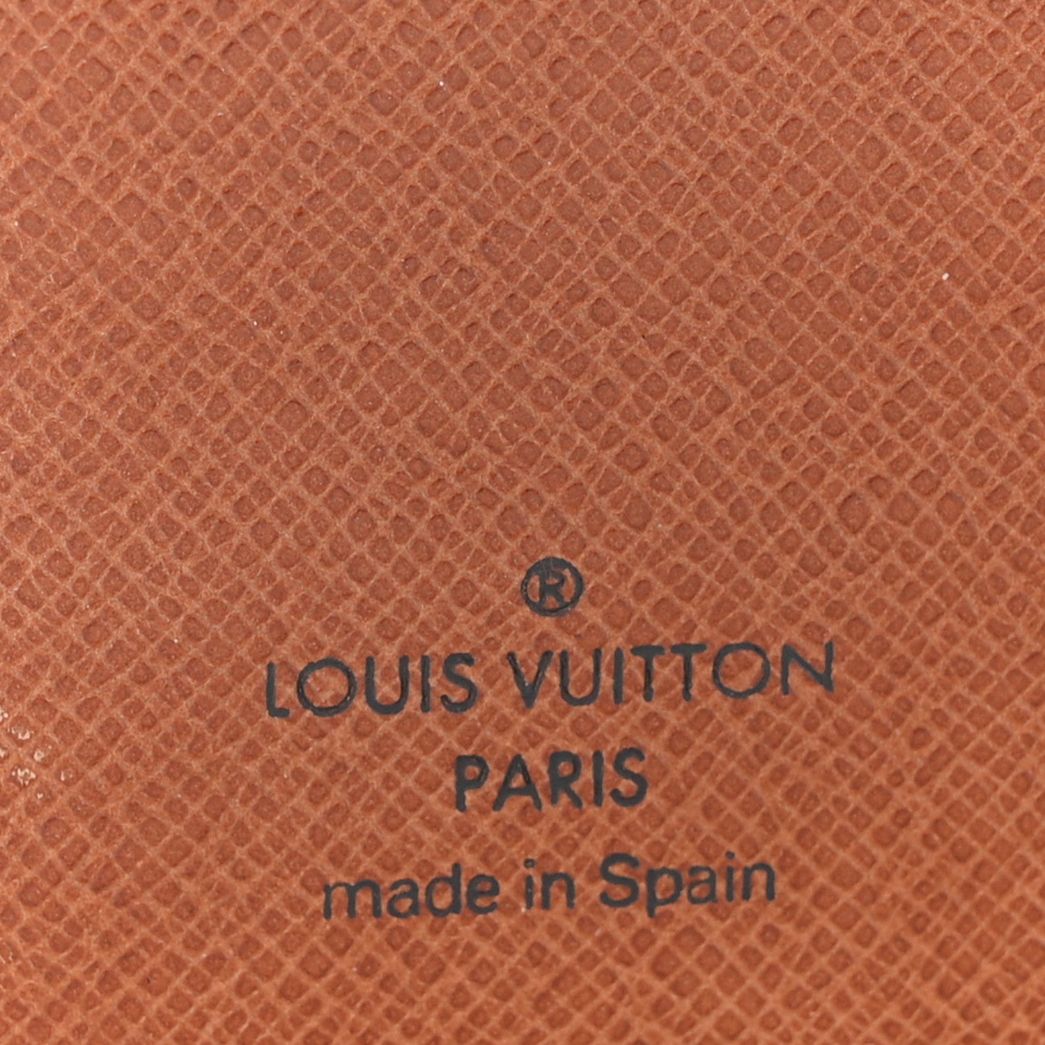 Louis Vuitton Monogram Small Ring Agenda Cover