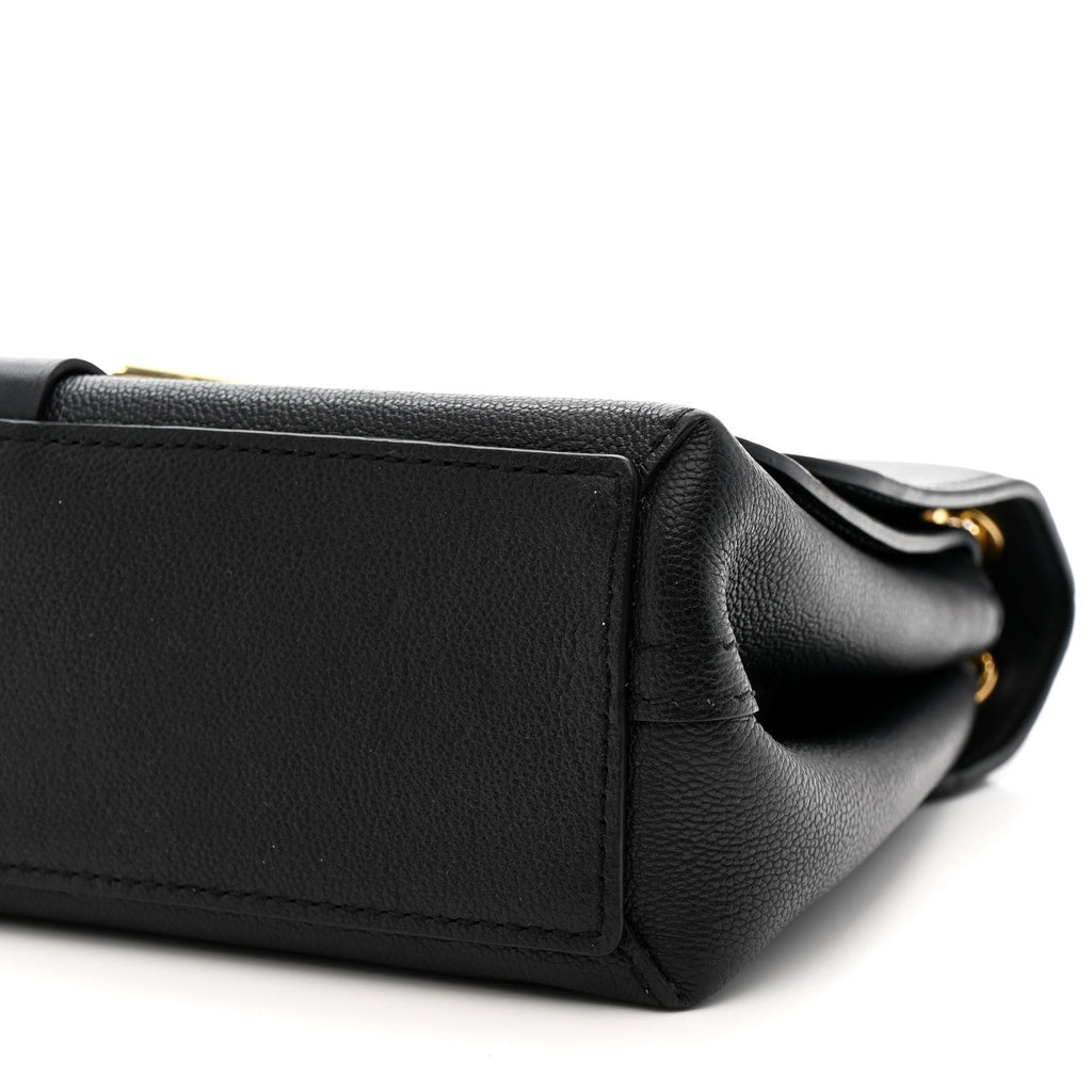Louis Vuitton Monogram Cuir Plume Ecume Very Chain Bag Black