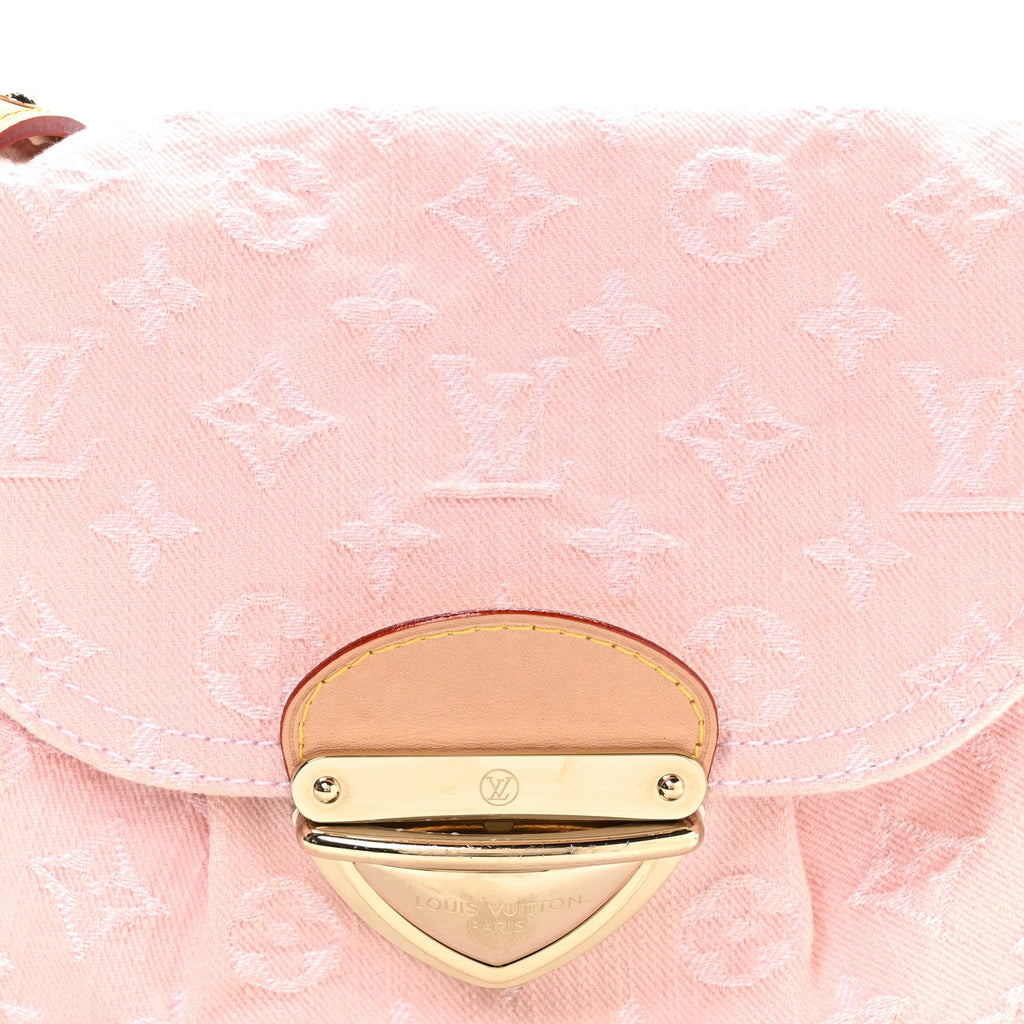 Louis Vuitton Monogram Denim Sunset Washed Pink