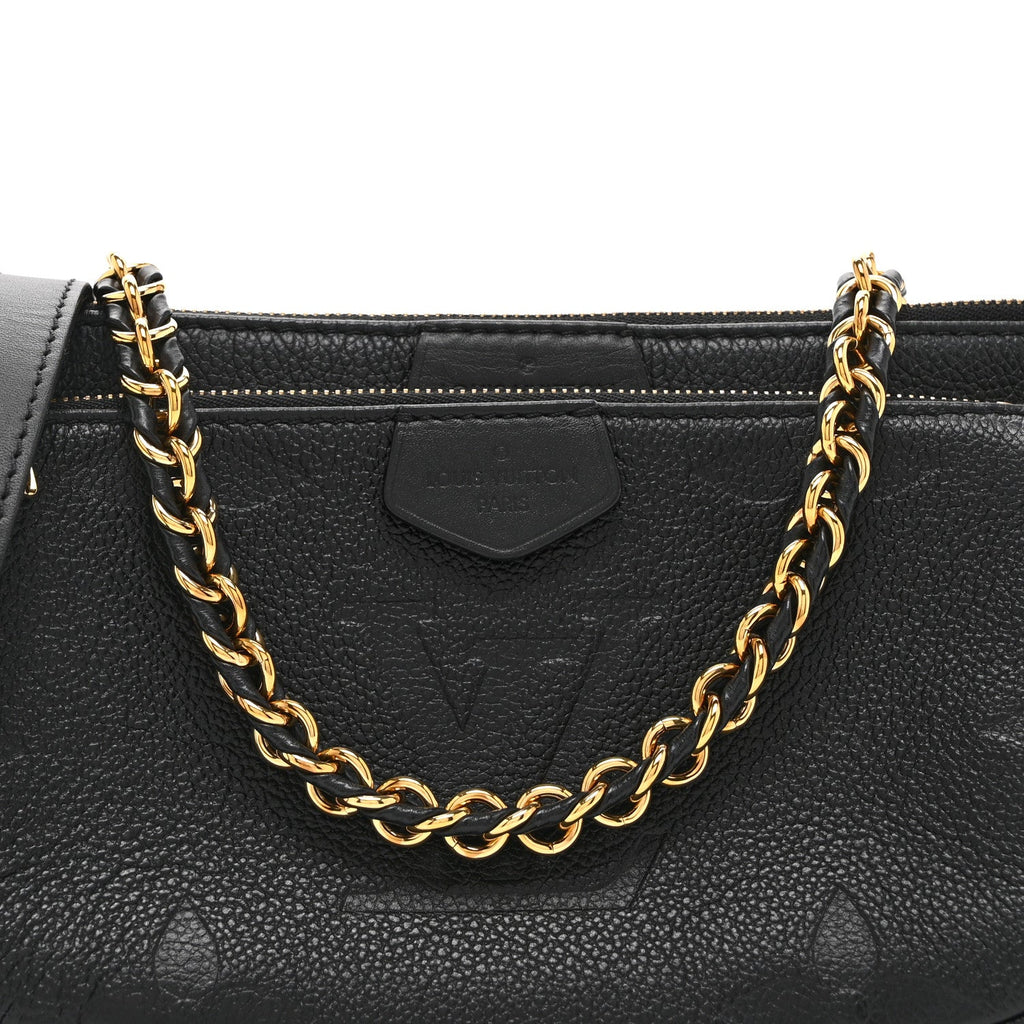 Louis Vuitton Empreinte Monogram Giant Multi Pochette Accessories Black