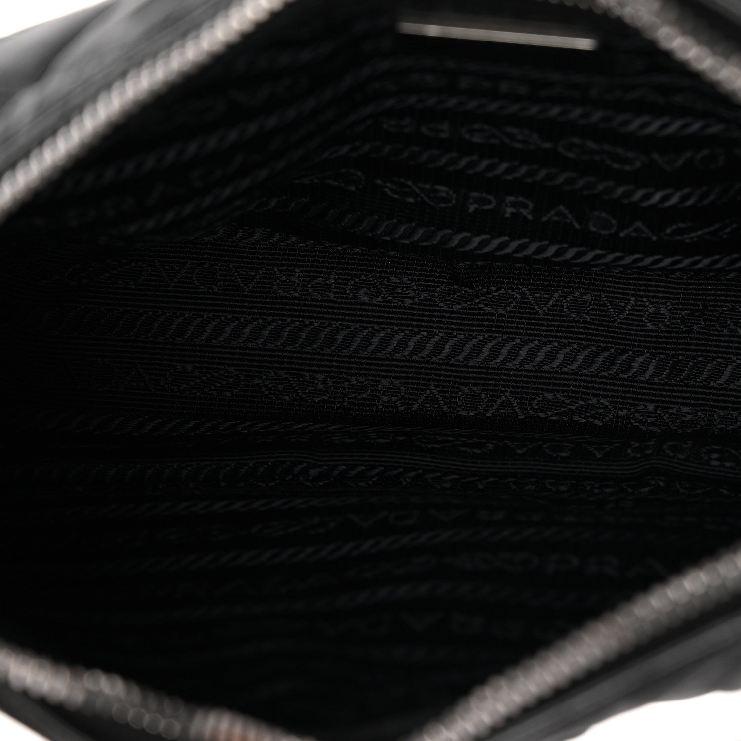 Prada Nylon Tessuto Impuntu Quilted Crossbody Bag Black