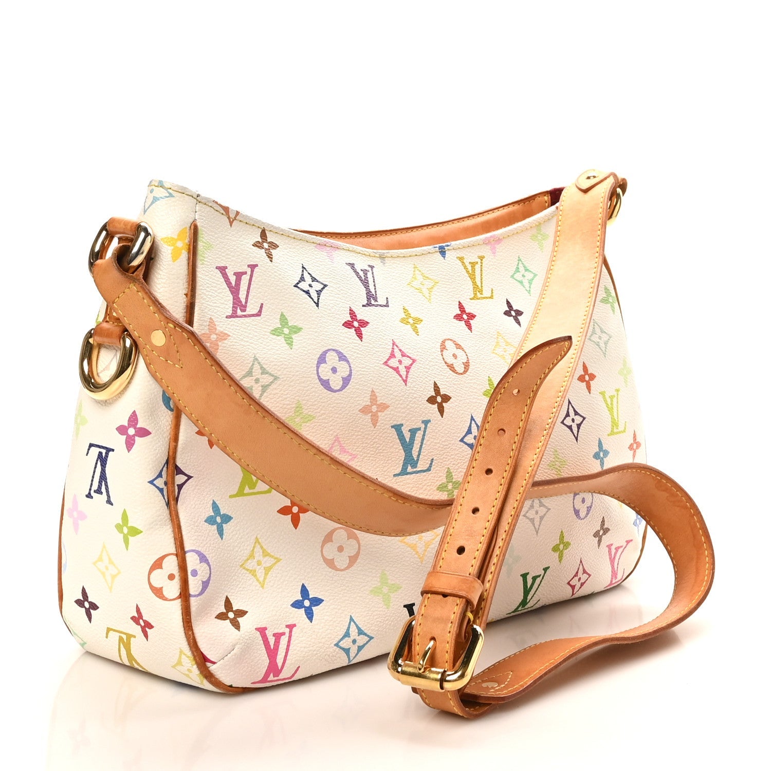 Louis Vuitton Monogram Multicolor Lodge GM White
