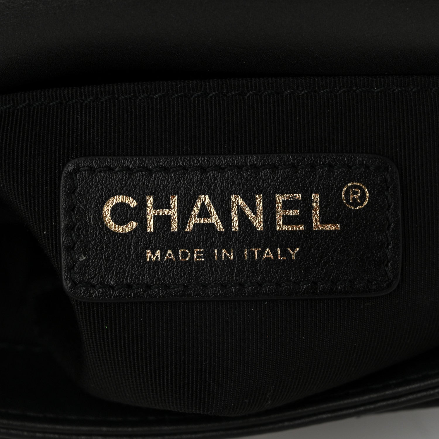 Chanel Calfskin Quilted Top Handle Flap Black