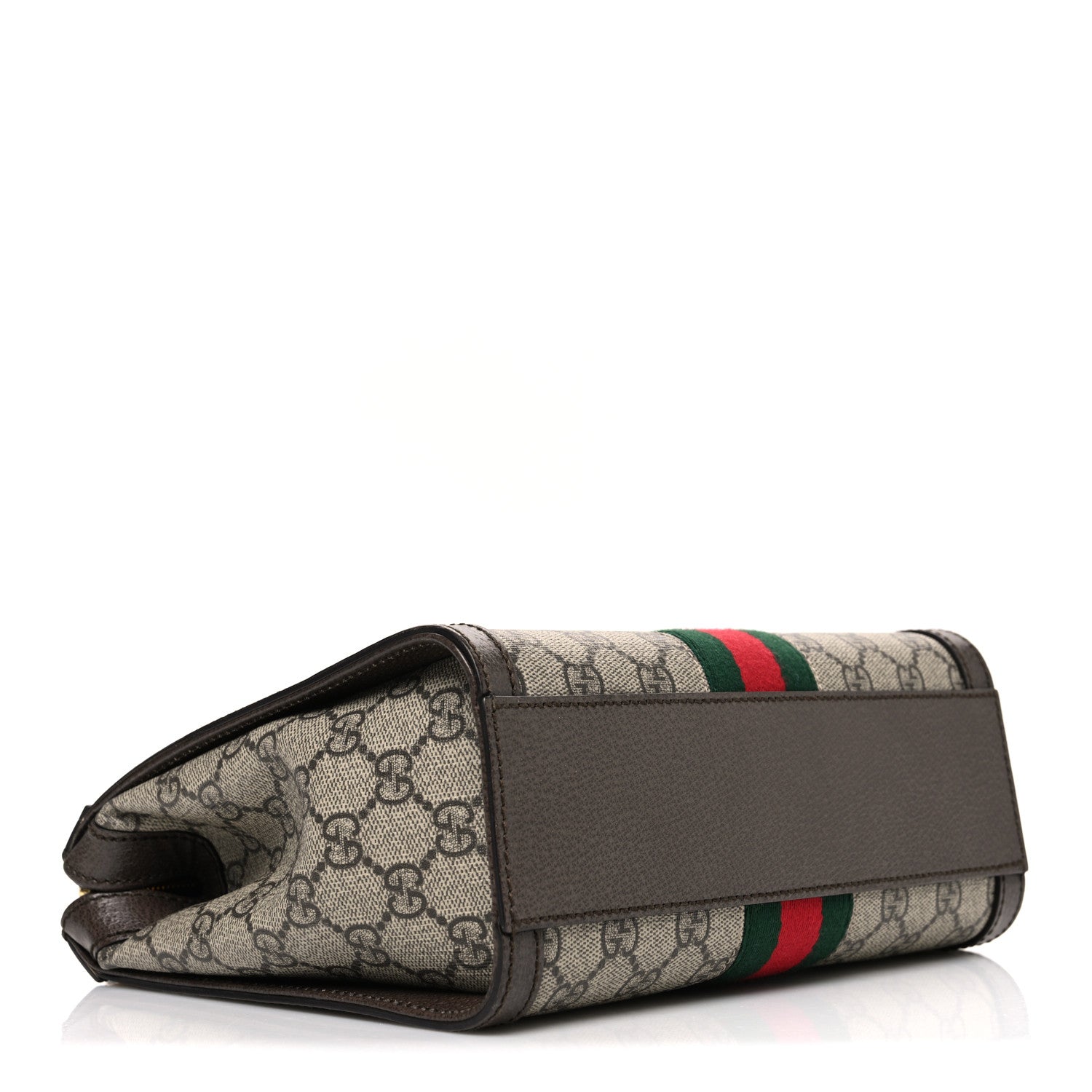 Gucci GG Supreme Monogram Small Ophidia Tote Bag Brown