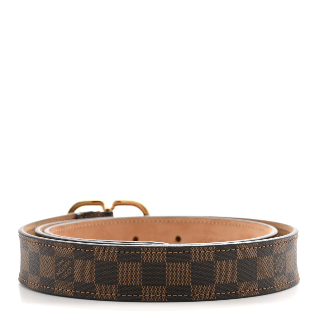 Louis Vuitton Damier Ebene Mini 80 32 Belt