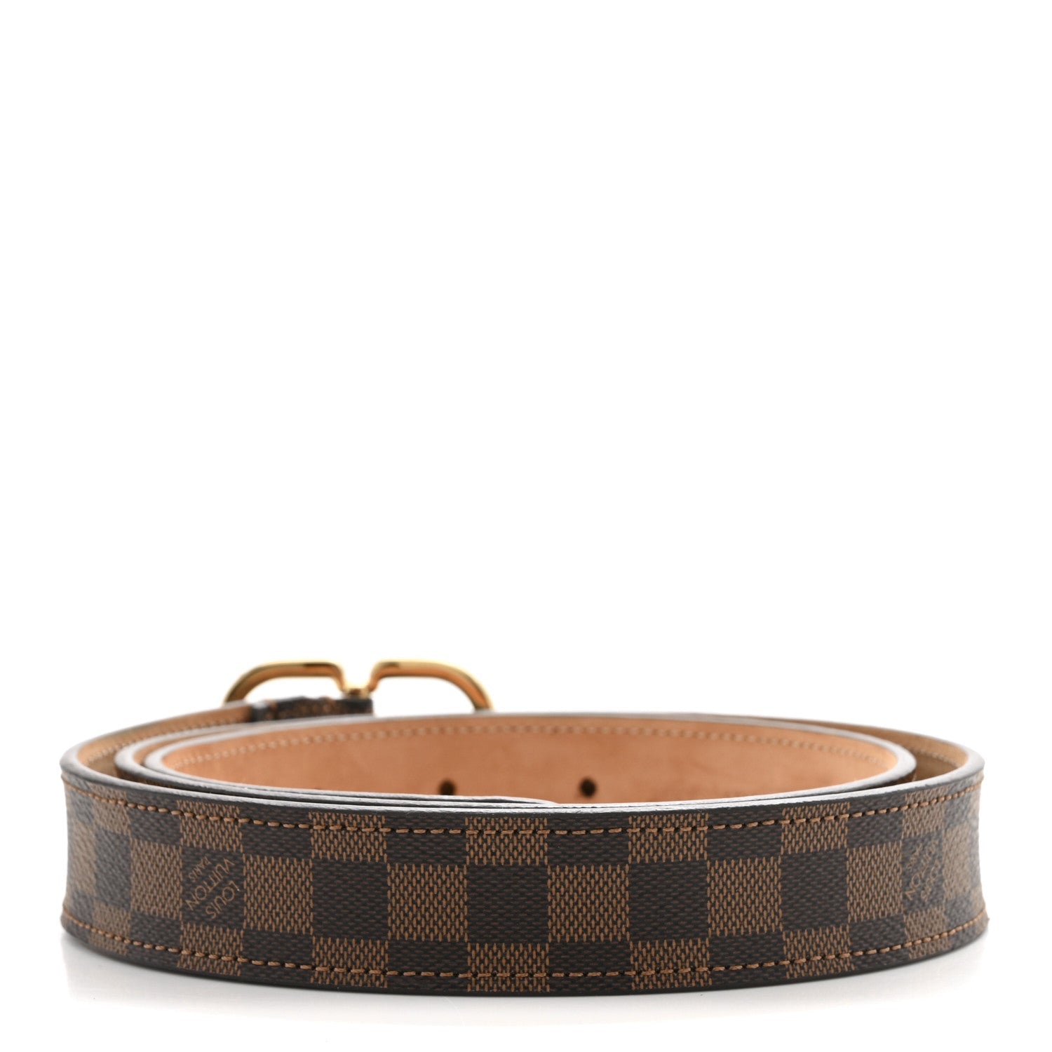 Louis Vuitton Damier Ebene Mini 80 32 Belt