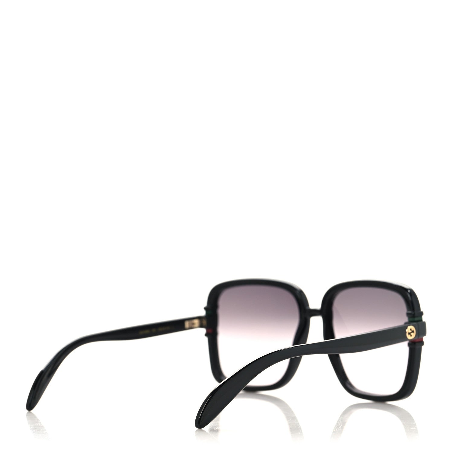 Gucci Acetate Interlocking G Square Sunglasses GG1066S Black