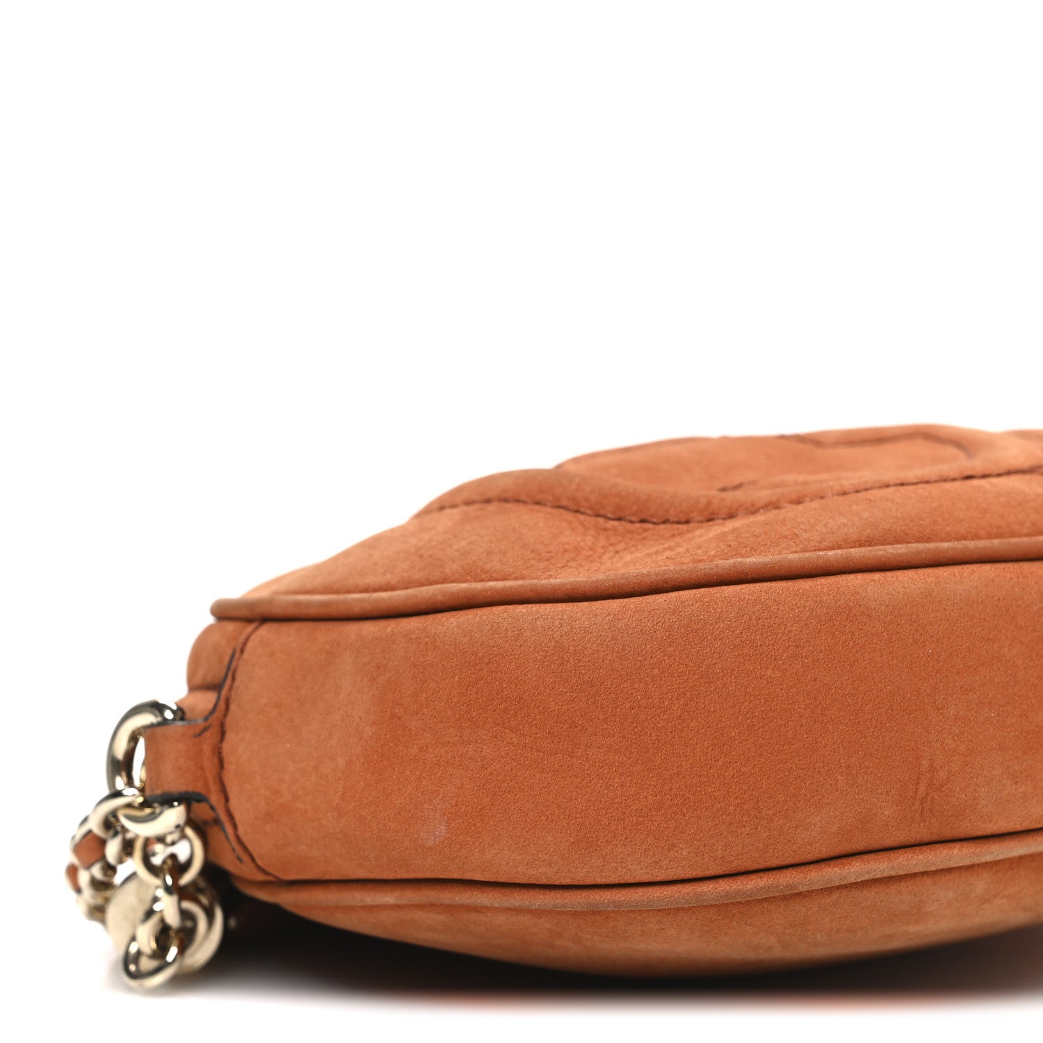 Gucci Vitello Range Mini Soho Chain Bag Old Whisky