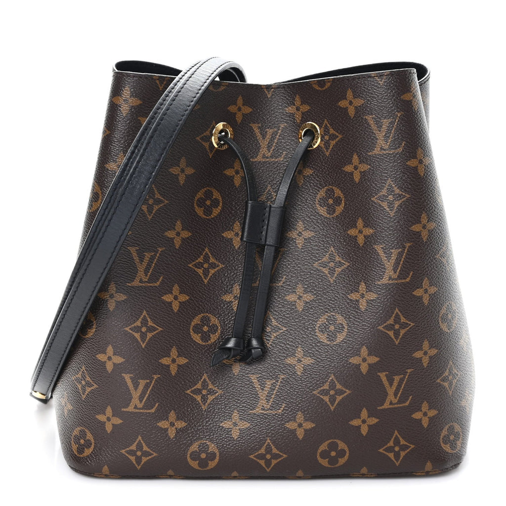 Louis Vuitton Monogram Neonoe MM Black