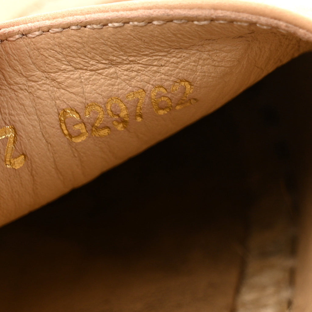 Lambskin CC Espadrilles 36 Beige Black
