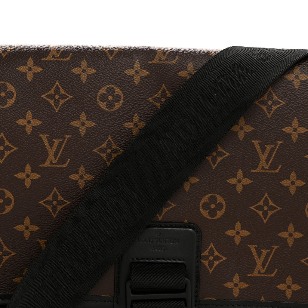 Louis Vuitton Monogram Macassar Archy Messenger GM