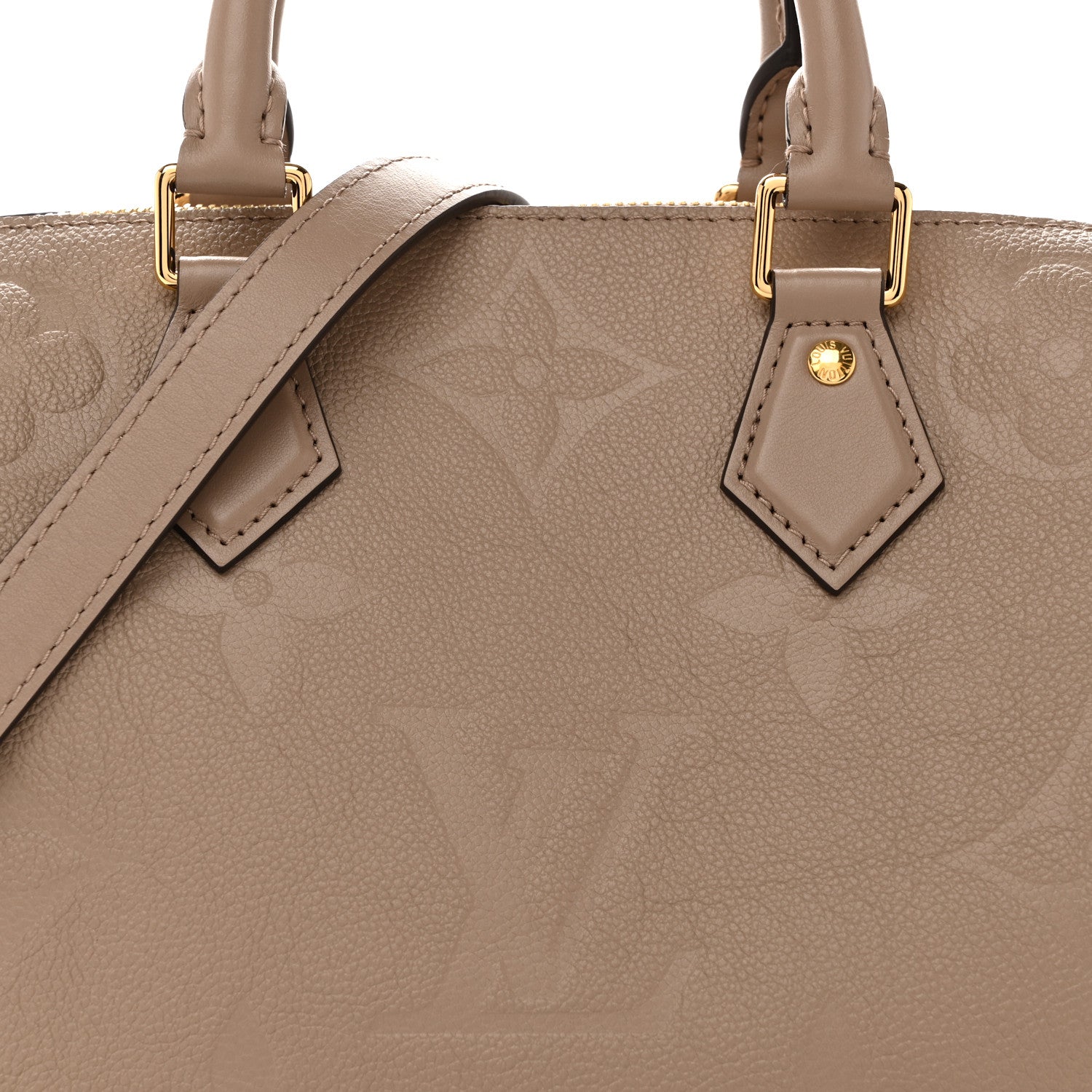 Louis Vuitton Empreinte Monogram Giant Speedy Bandouliere 25 Tourterelle