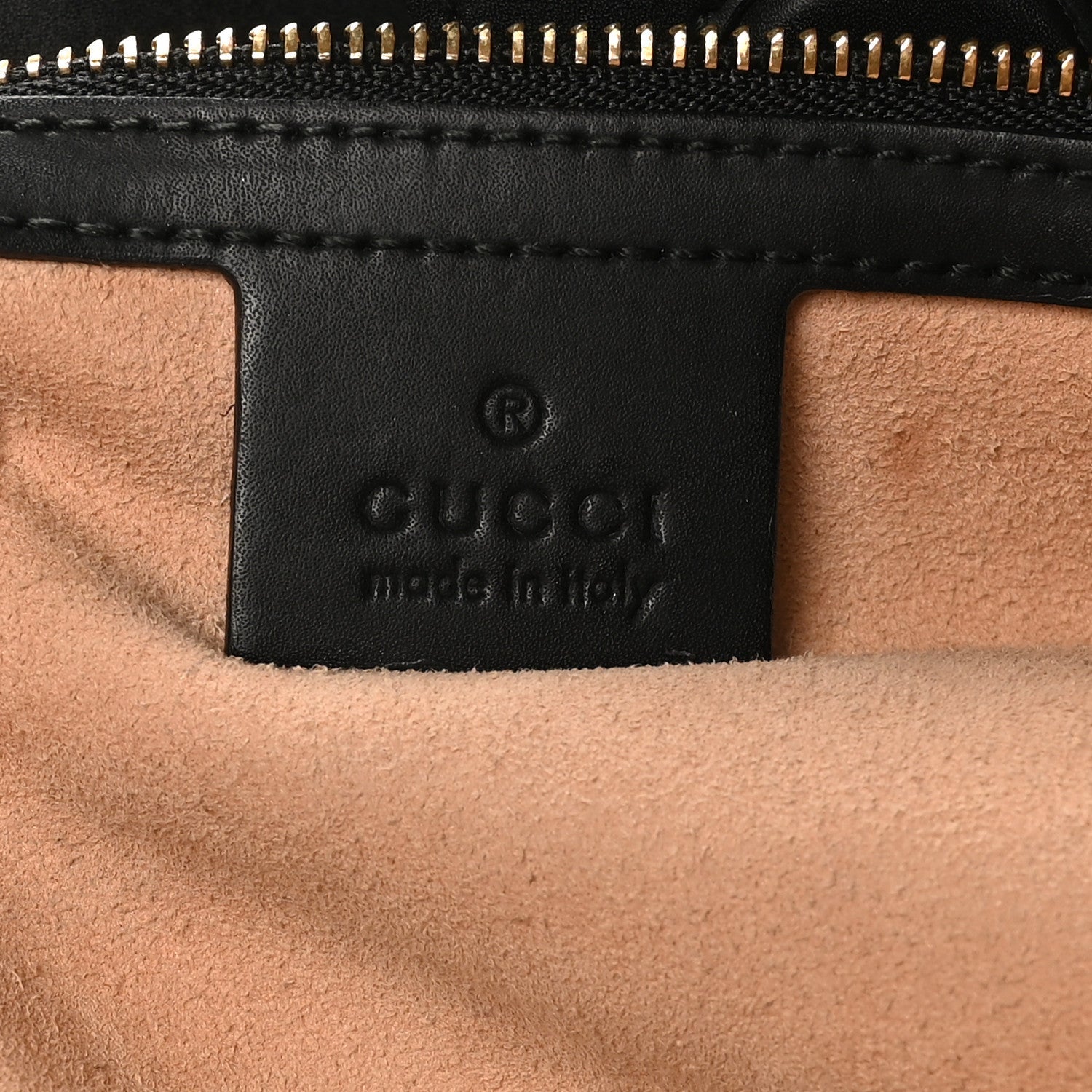 Gucci Soft GG Supreme Monogram Bees Medium Crossbody Tote Beige Oro Black