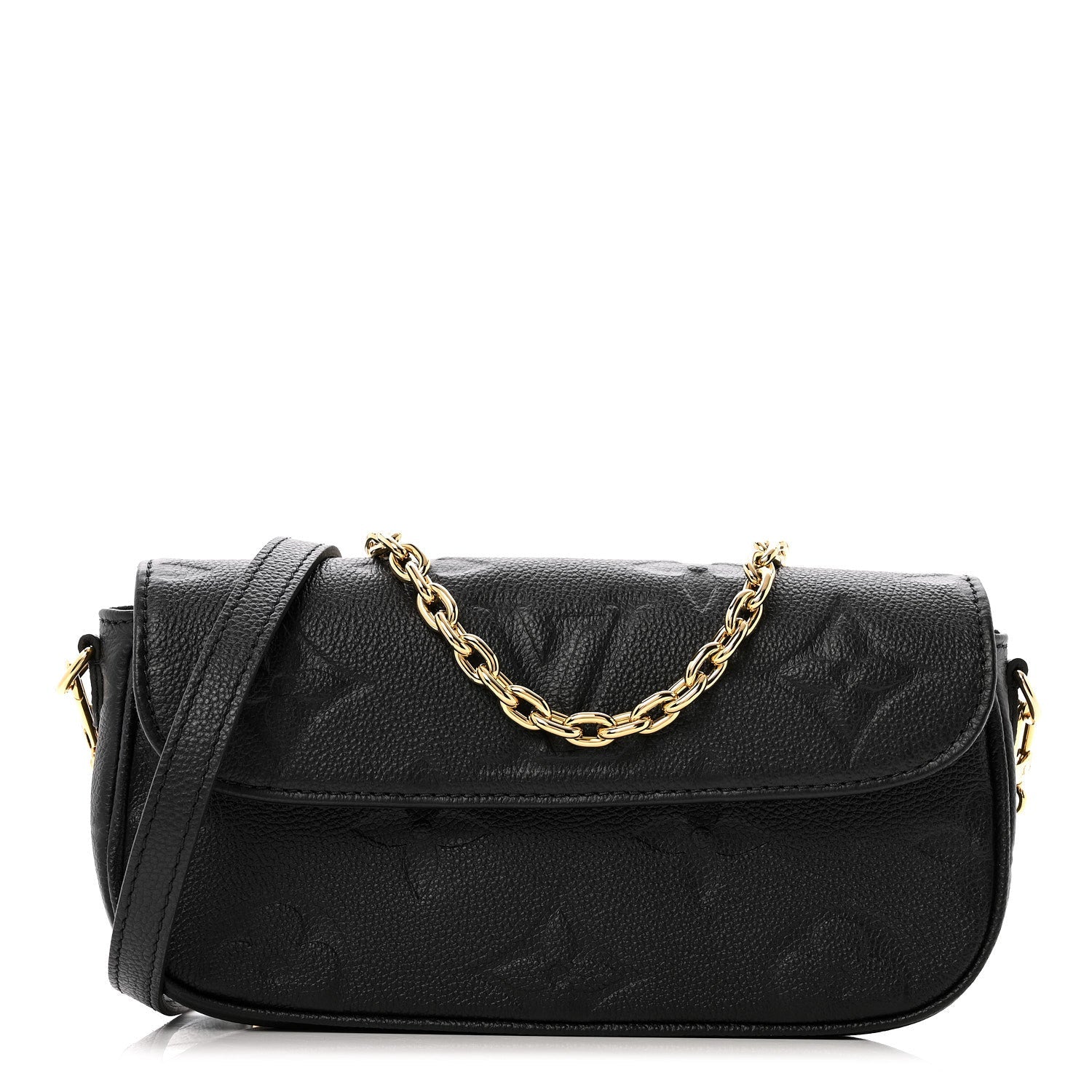 Louis Vuitton Empreinte Monogram Giant Ivy Wallet On Chain Black